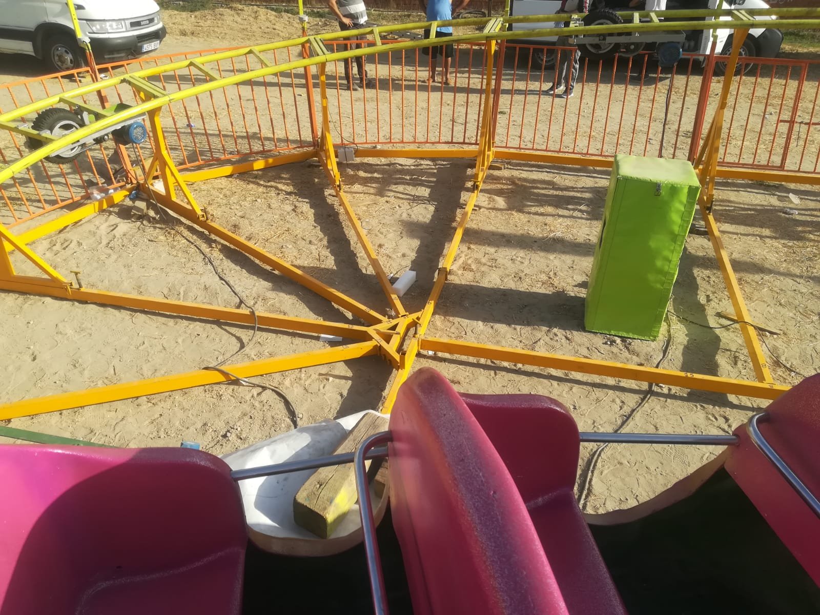 Atraccion familiarTortugas ninja/gusano ocasion