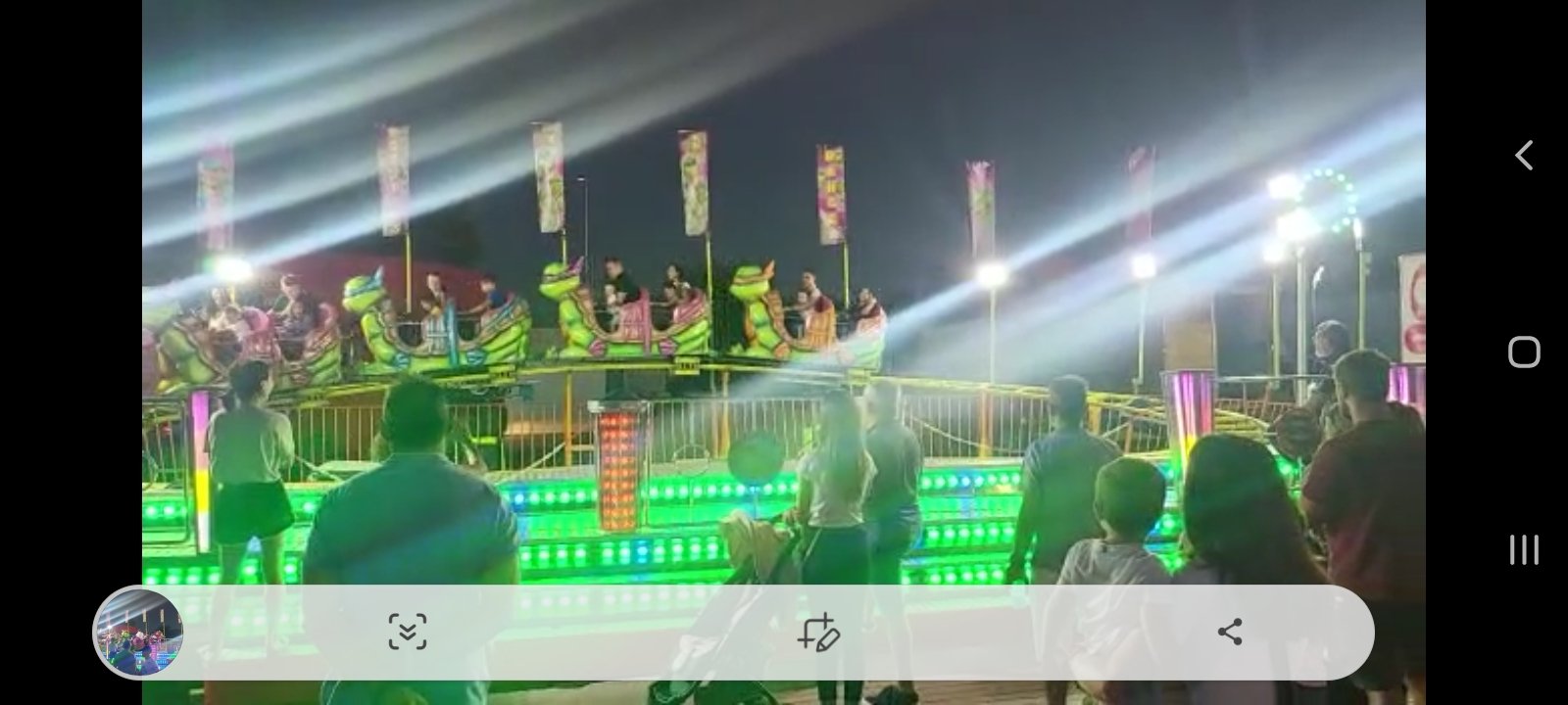 Atraccion familiarTortugas ninja/gusano ocasion