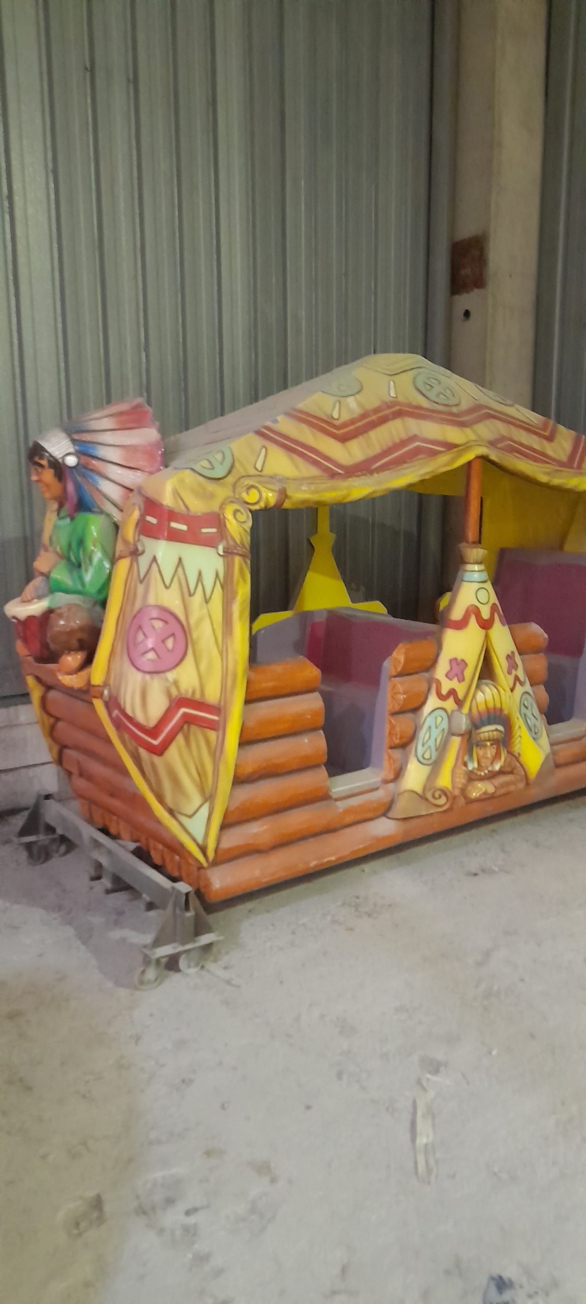 Tren infantil eléctrico