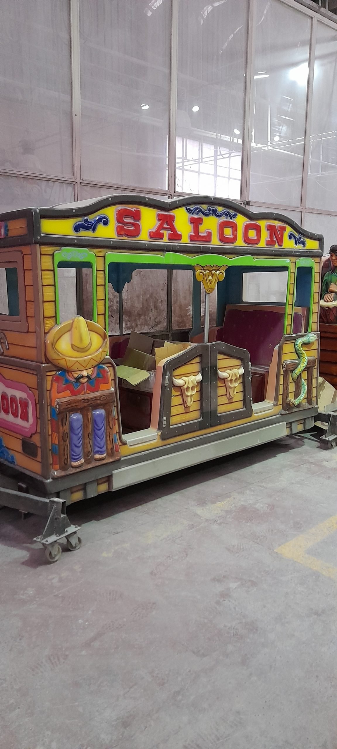 Tren infantil eléctrico