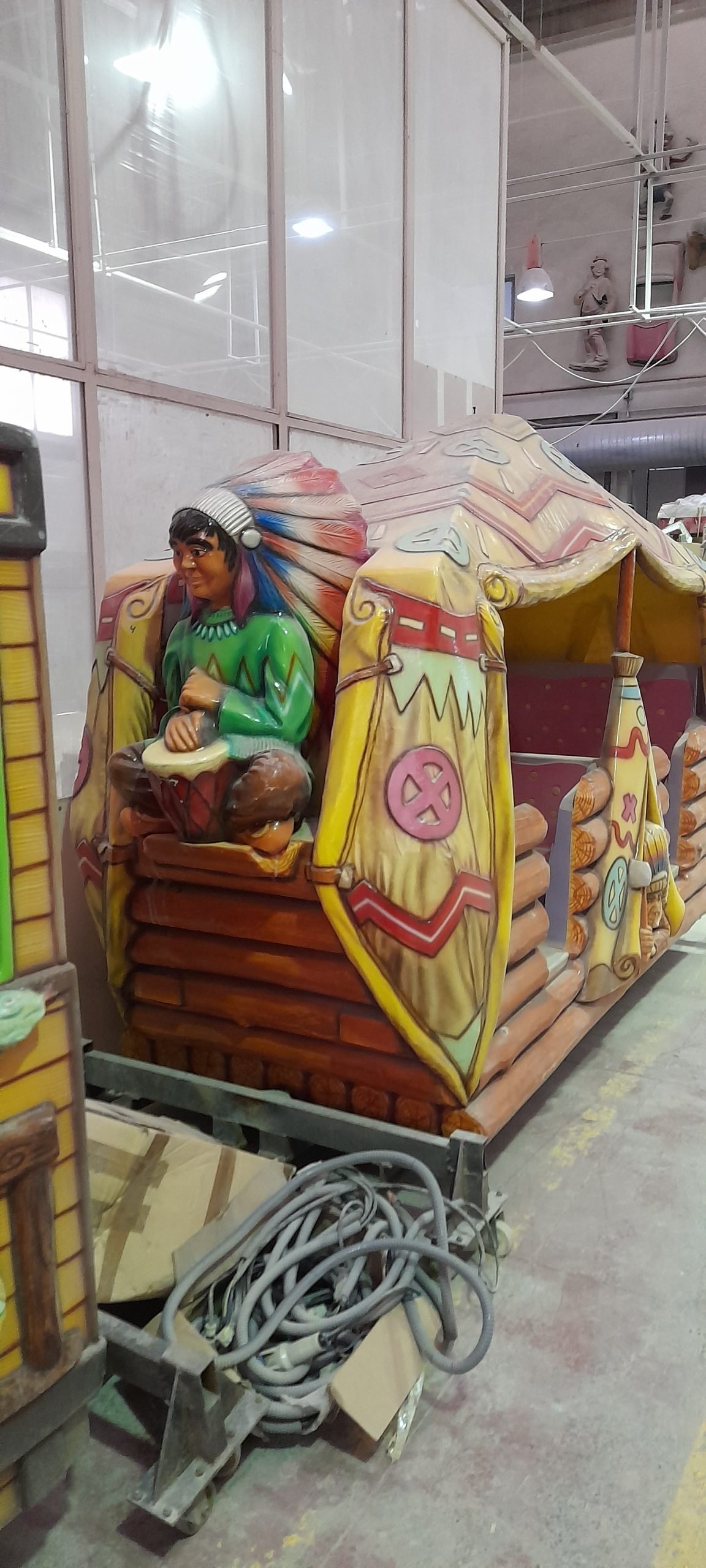 Tren infantil eléctrico