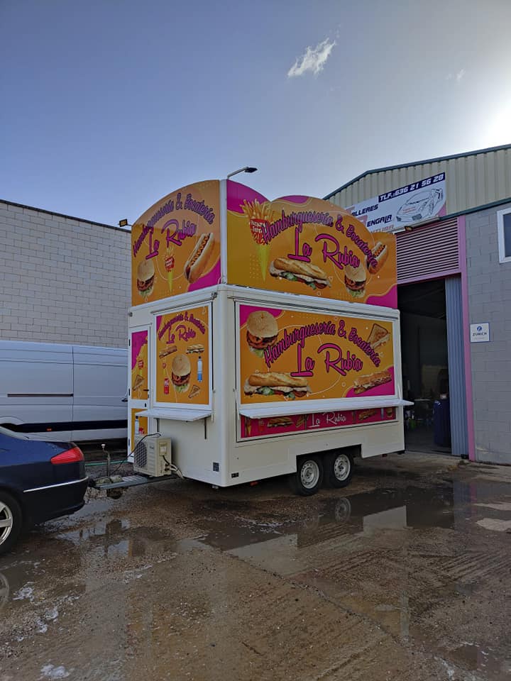 Remolque bocateria 4m