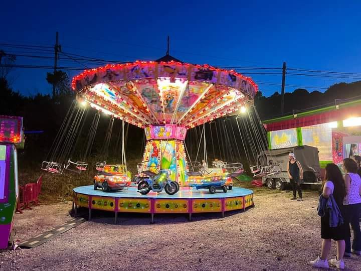 Baby de cadenas con ruta