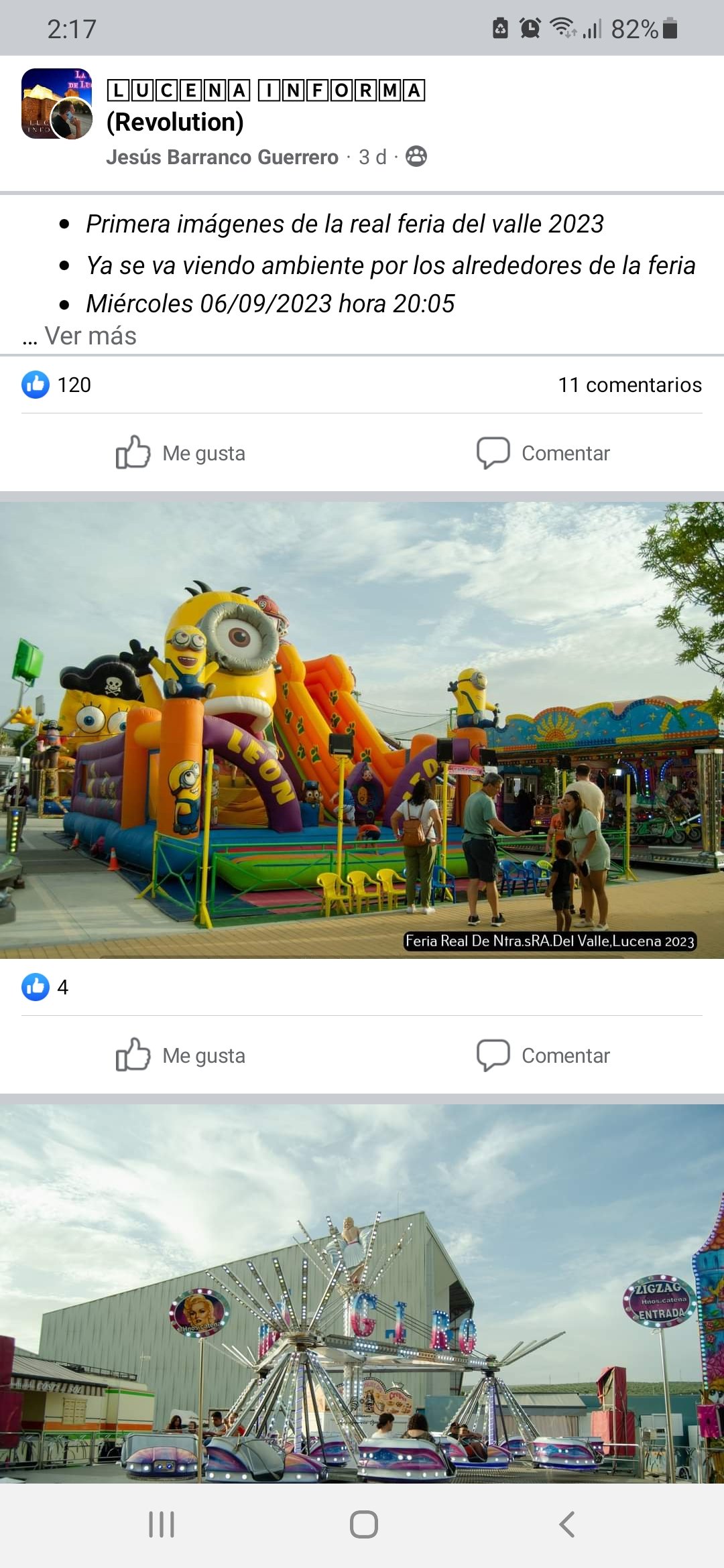 Globo hinchable Minion