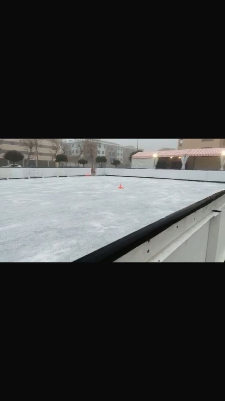 Pistas de patinaje de hielo natural