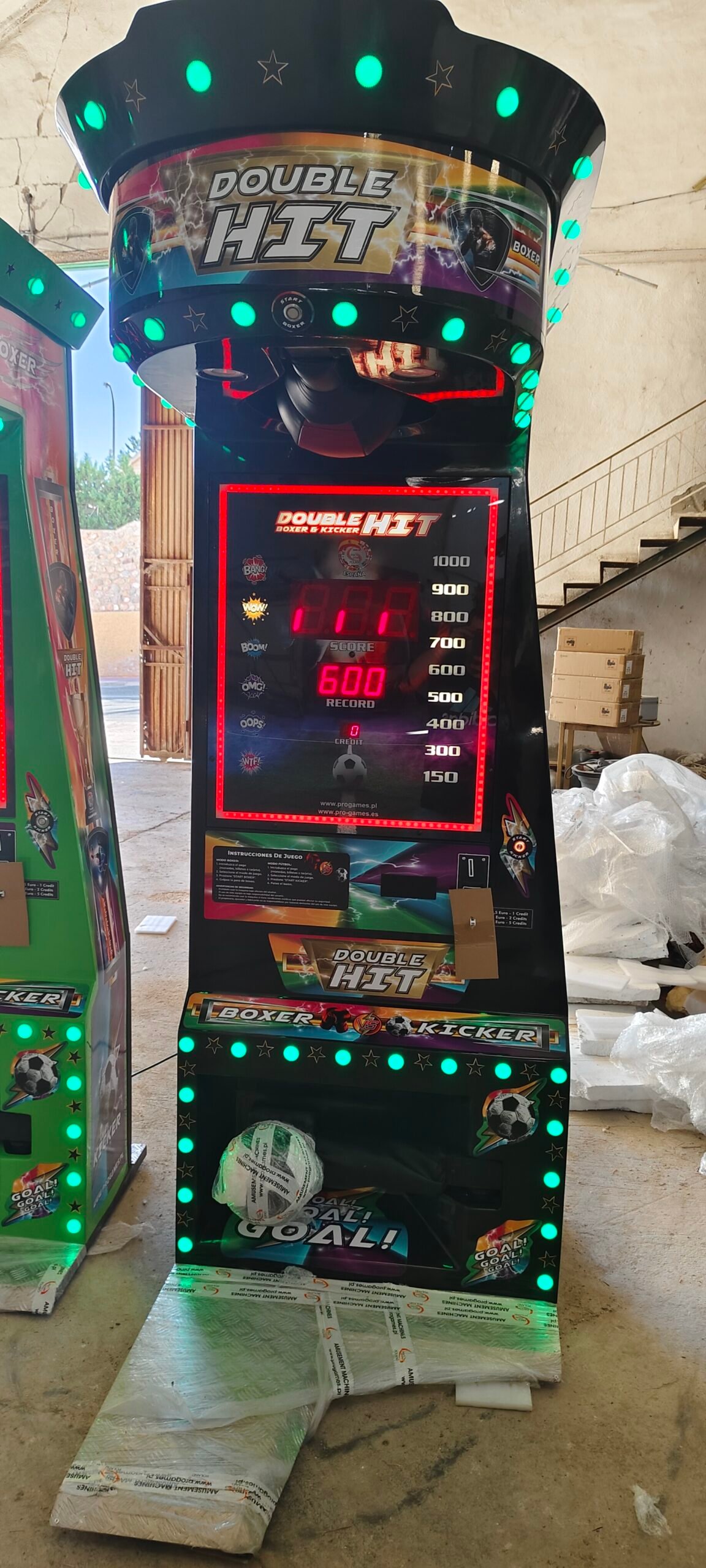 Maquinas de boxeo y patada punching y kickboxer polacas