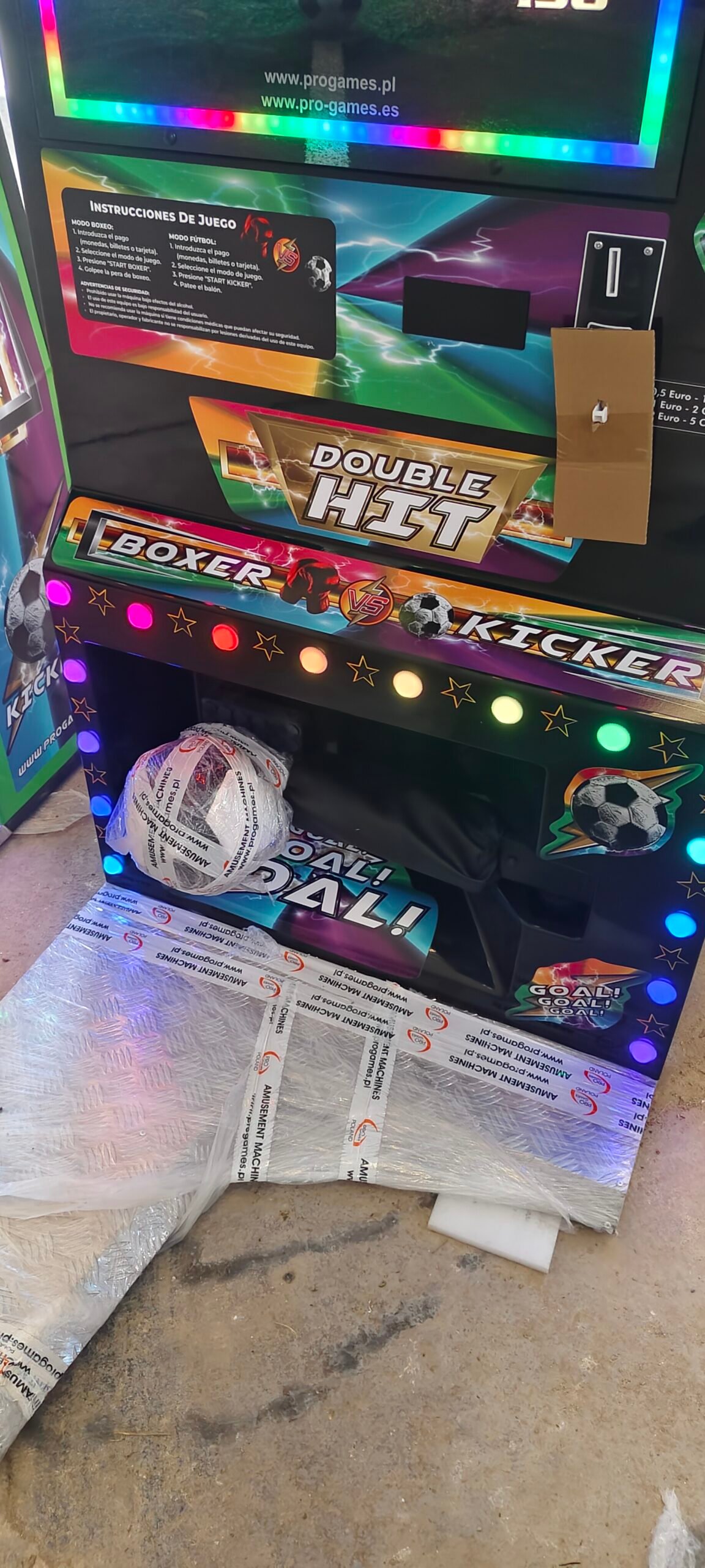 Maquinas de boxeo y patada punching y kickboxer polacas