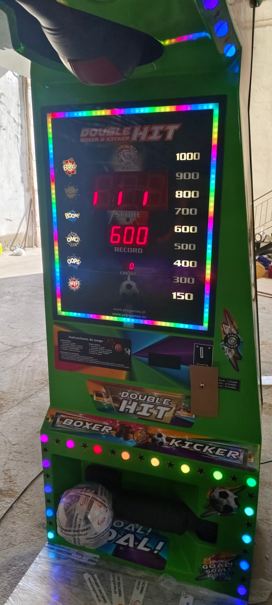 Maquinas de boxeo y patada punching y kickboxer polacas