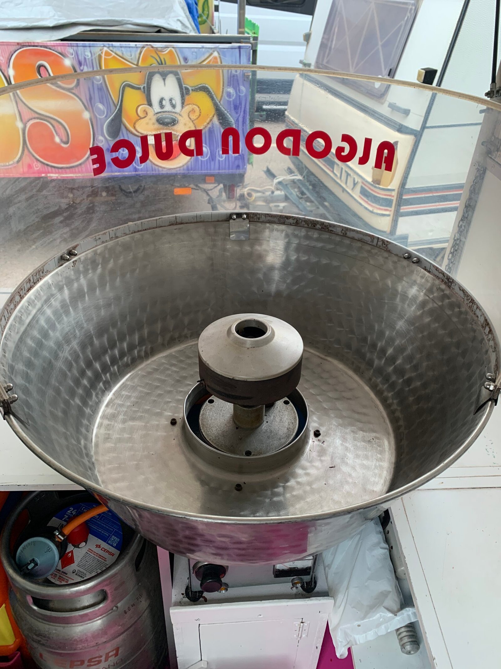 Máquina de algodón de azúcar